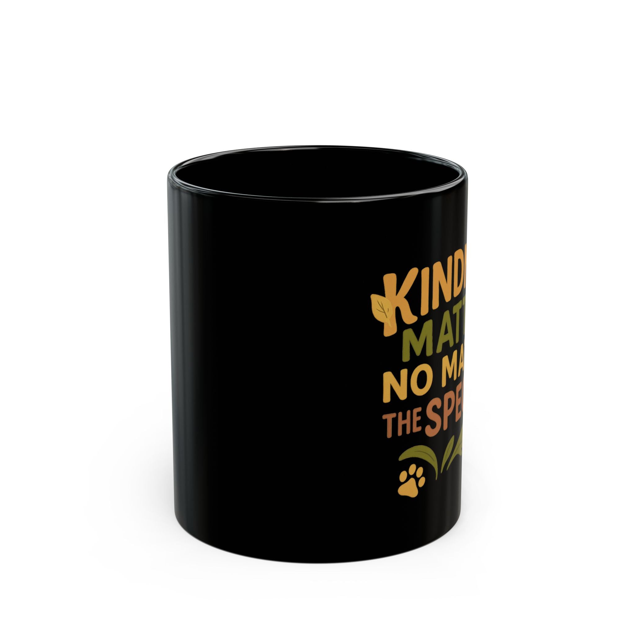 Kindness Matters Mug – No Matter the Species | Vegan Statement