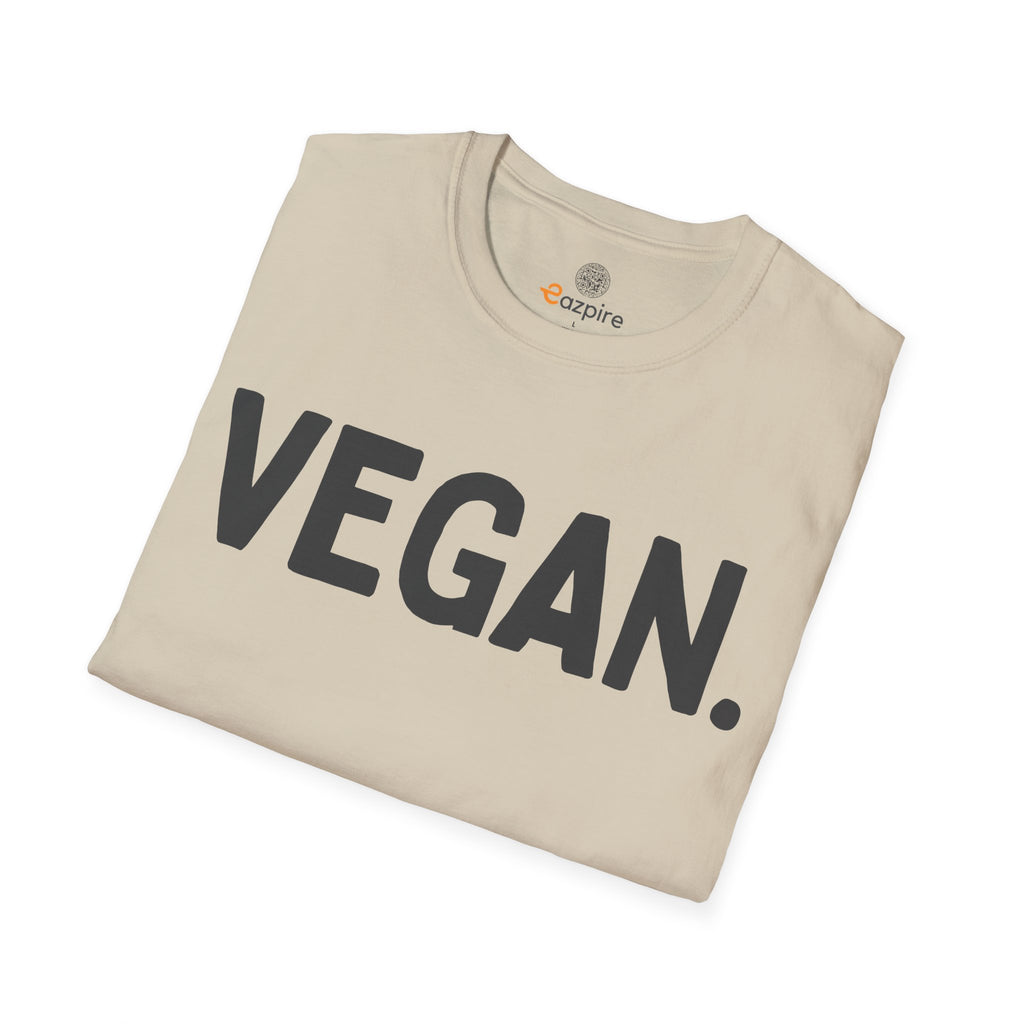 Softstyle Cotton Tee – Vegan. – Minimalist Statement