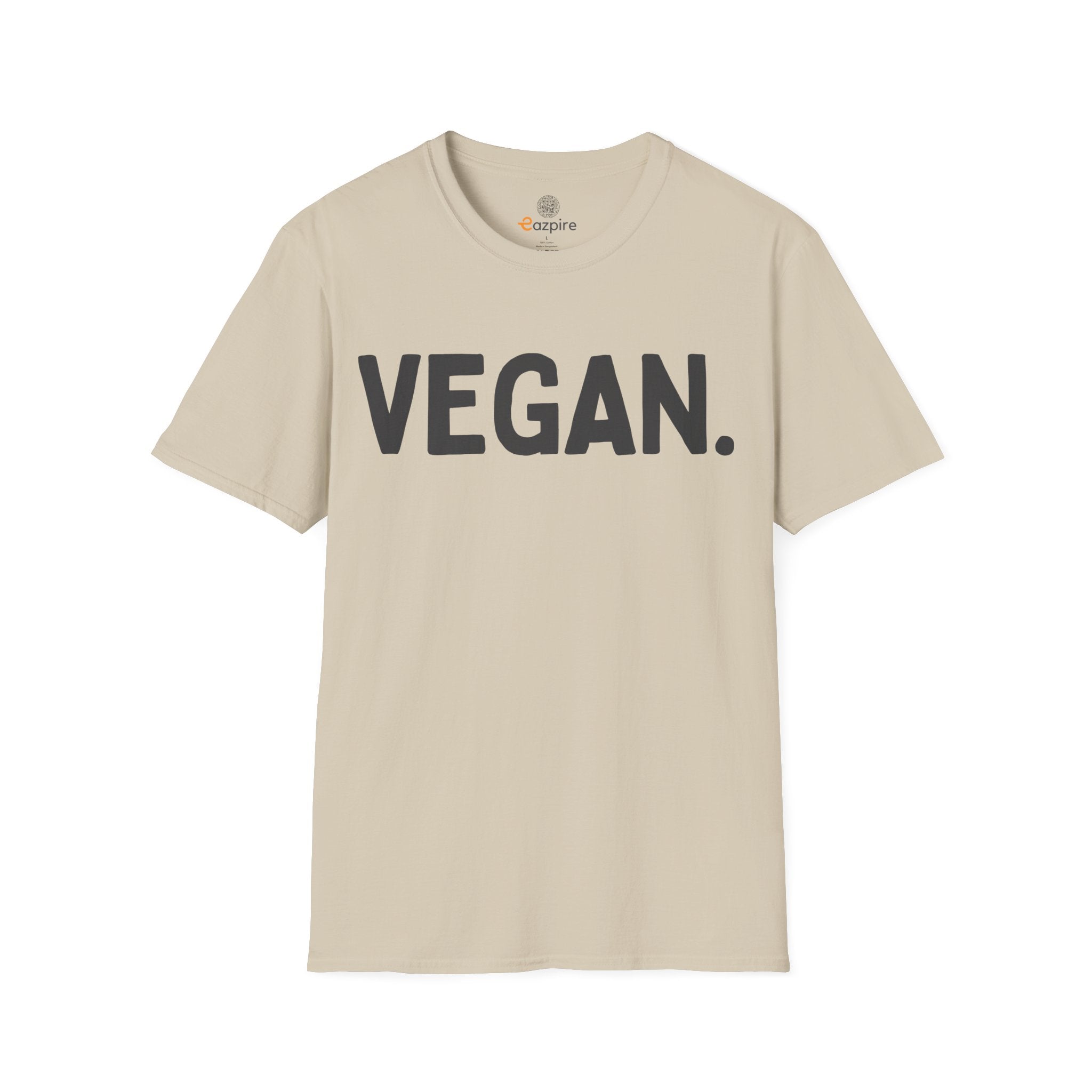 Softstyle Cotton Tee – Vegan. – Minimalist Statement