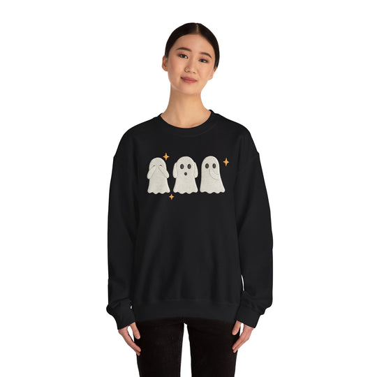 Ghostly Whispers Unisex Heavy Blend™ Crewneck Sweatshirt - Cozy Halloween Apparel, Ghost Sweatshirt, Fall Fashion, Spooky Season, Gift [...]