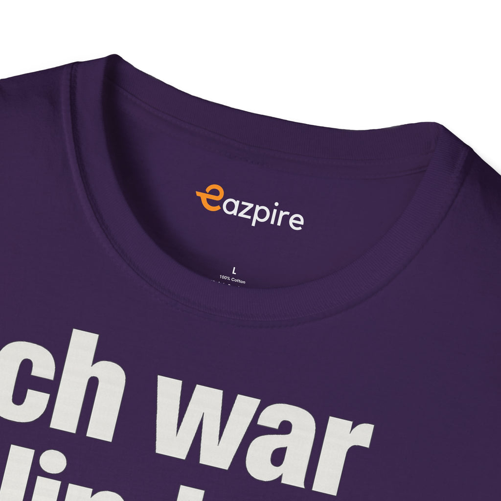 Unisex Softstyle Shirt - Ich war blind – bis ich durch ihre Augen sah. – Vegan Statement