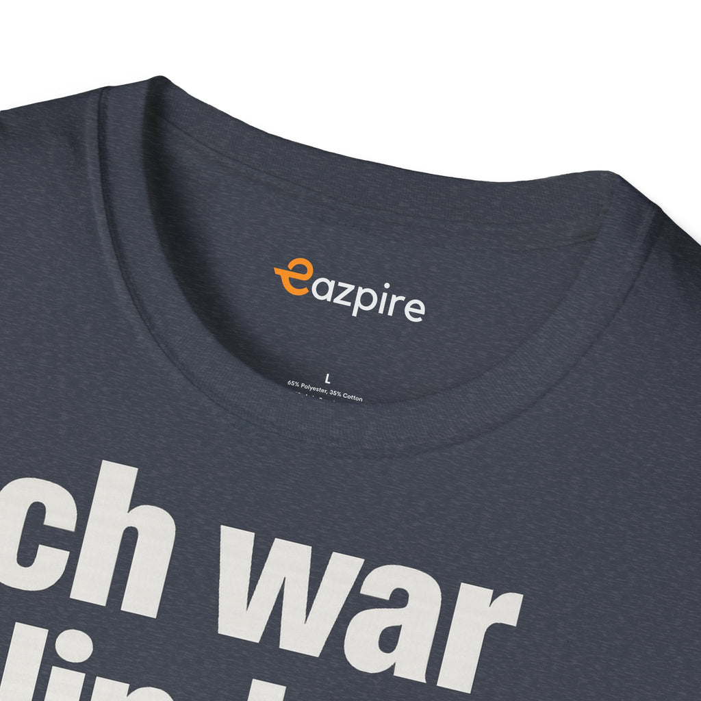 Unisex Softstyle Shirt - Ich war blind – bis ich durch ihre Augen sah. – Vegan Statement