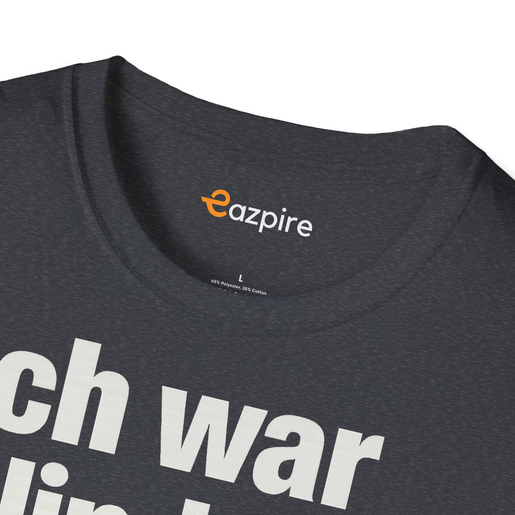 Unisex Softstyle Shirt - Ich war blind – bis ich durch ihre Augen sah. – Vegan Statement