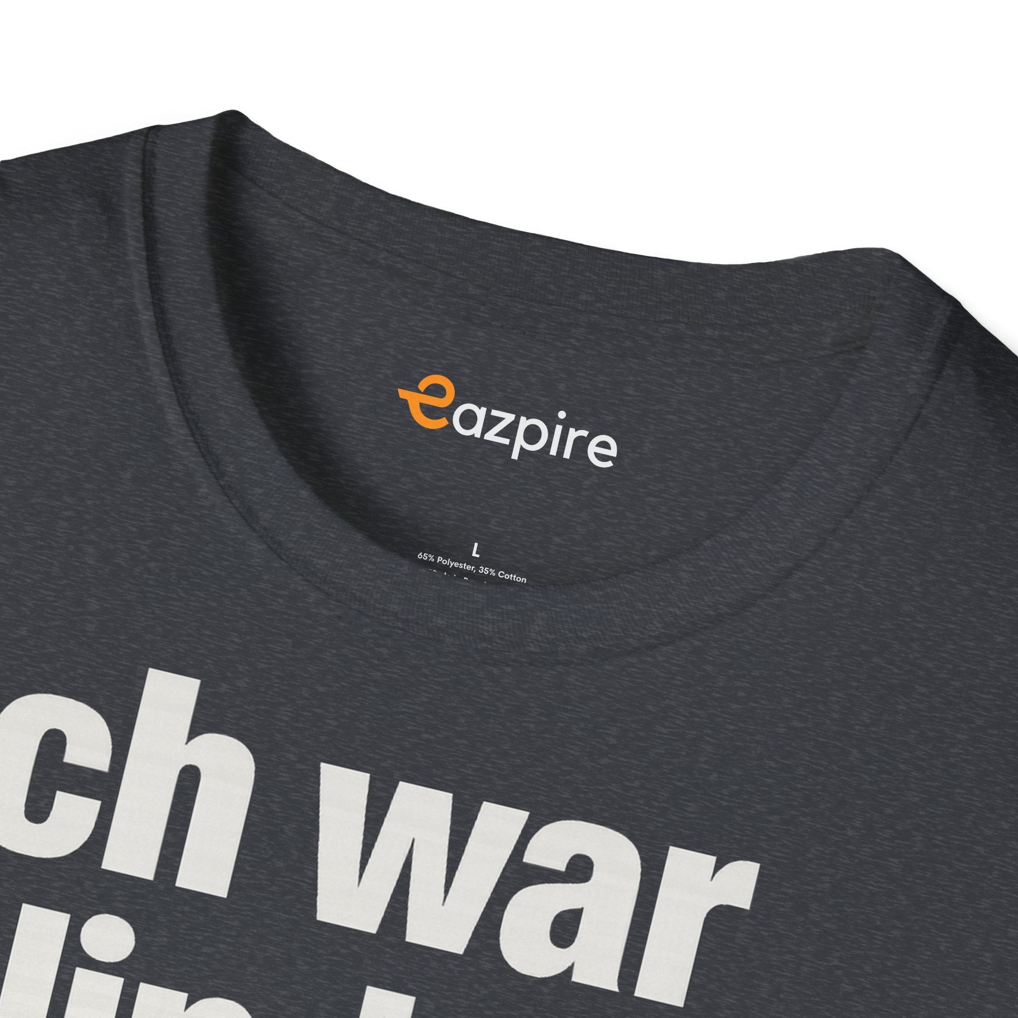 Unisex Softstyle Shirt - Ich war blind – bis ich durch ihre Augen sah. – Vegan Statement